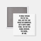 お前のためなら俺も撃つぞ マグネット (正面/裏面)