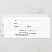 お前のはかりで測カードにマーメイドの贈り物 (裏面)