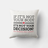 お前のもし体じゃなくて決断じゃないんだ クッション (裏面)