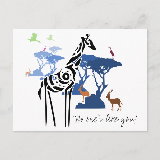 お前のような人はいない！ ポストカード (正面)