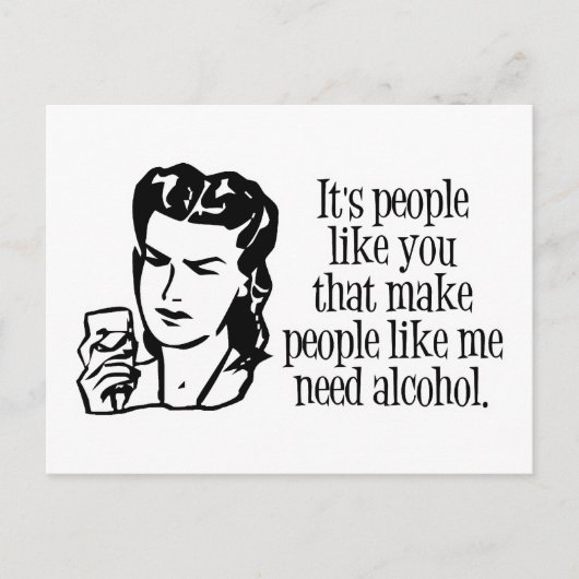 お前のような人間だ… ポストカード (正面)