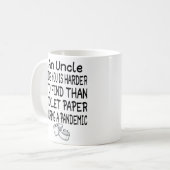 お前のような叔父はトイレより見つけにくい コーヒーマグカップ (正面左)