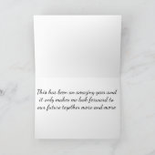 お前のような来友達がのまわりに誕生日 カード (内部)