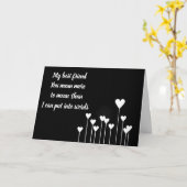 お前のような来友達がのまわりに誕生日 カード (黄色い花)