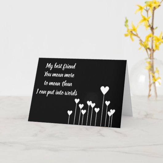 お前のような来友達がのまわりに誕生日 カード (黄色い花)