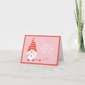 お前のような格言の赤いピンクがある カード (正面)