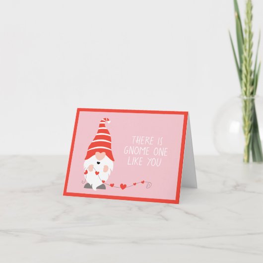 お前のような格言の赤いピンクがある カード (正面)