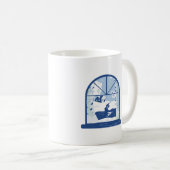 お前のような雪だるまがある コーヒーマグカップ (正面右)