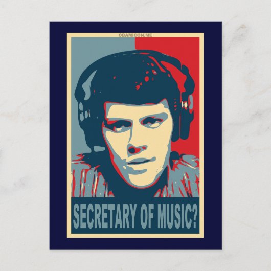 お前のオバミコン.me ポストカード (正面)