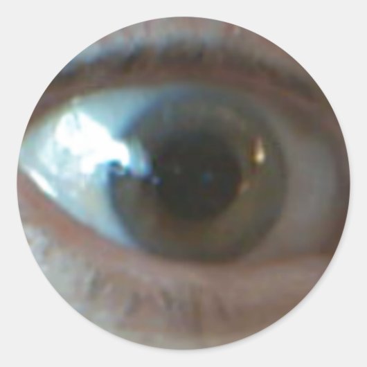 お前のガキを見てるぞ！ ラウンドシール (正面)