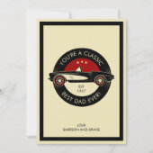 お前のクラシックパパは最高の常にお父さんのデイカードだ カード (正面)