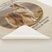 お前のコリーの横に シェルパブランケット (3/4)