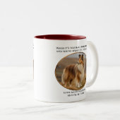 お前のコリーの横に ツートーンマグカップ (正面右)