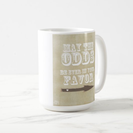 お前のコーヒーのマグに勝ち目が無ければ コーヒーマグカップ (正面右)