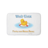 お前のゴム製のアヒルが浮かんだものは バスマット (正面)