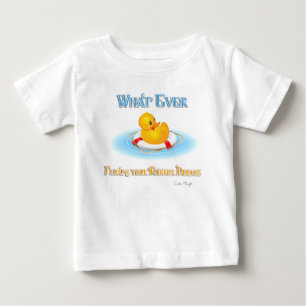 お前のゴム製のアヒルが浮かんだものは ベビーTシャツ