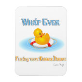 お前のゴム製のアヒルが浮かんだものは マグネット (縦)