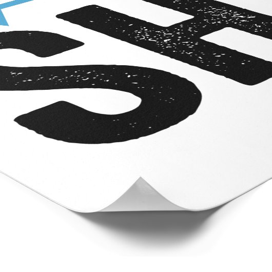 お前のシャブ最高のバー・フニン・ハヌカーで殴れ ポスター (角)