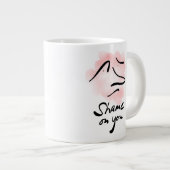 お前のジャンボマグの恥 ジャンボコーヒーマグカップ (正面右)