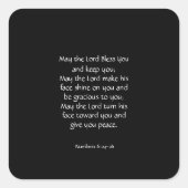 お前のステッ賛美ク卿 スクエアシール (正面)