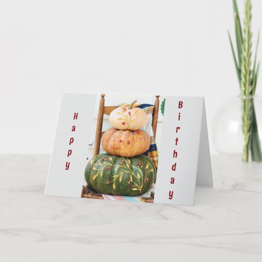 お前のタイム祝/美しい秋シーズン カード (正面)