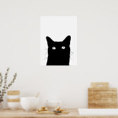 お前のデコクリックアを選ぶのが猫カラフルだ ポスター (キッチン)