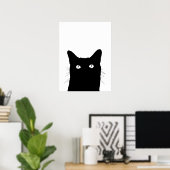 お前のデコクリックアを選ぶのが猫カラフルだ ポスター (ホームオフィス)