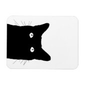 お前のデコクリックアを選ぶのが猫カラフルだ マグネット (横)