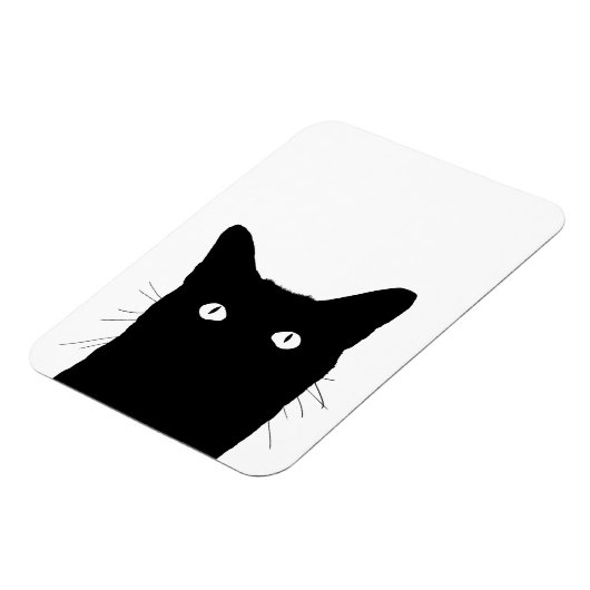 お前のデコクリックアを選ぶのが猫カラフルだ マグネット (左側)