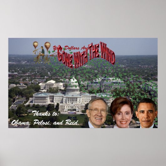 お前のドルはオバマ感謝していに向けて… ポスター (正面)