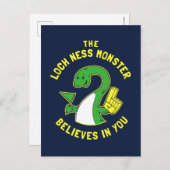 お前のネス信じモンスター ポストカード (正面/裏面)