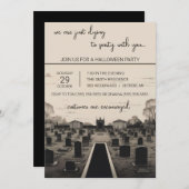 お前のハローウィンパーティと一緒にパーティーを楽しみたい 招待状 (正面/裏面)