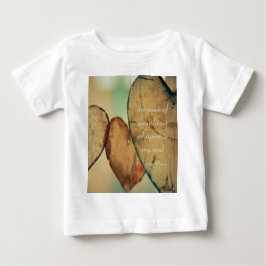 お前のハートの声が魂にささやく ベビーTシャツ