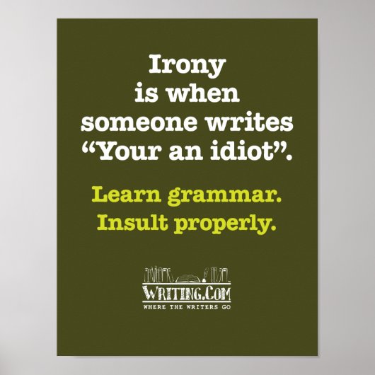 お前のバカだ。 ポスター (正面)