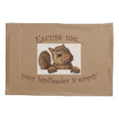 お前のバーズフィーダーは空だ 枕カバー (裏面)