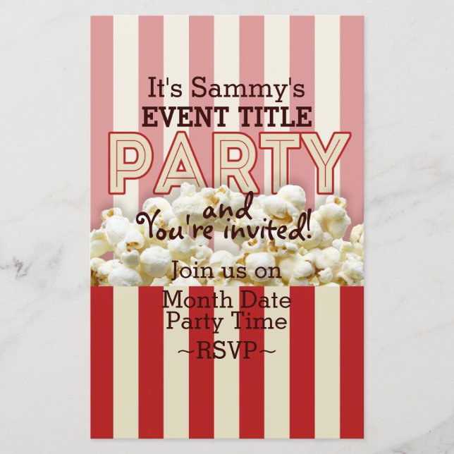 お前のパーティーパーソナライズされた供給だ。 (正面)