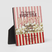 お前のパーティーパーソナライズされた供給だ。 フォトプラーク (正面)