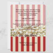 お前のパーティーパーソナライズされた供給だ。 招待状 (裏面)