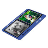 お前のビジネス名はおもしろいブルドッグ マグネット (左側)