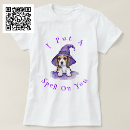 お前のビーグル魔女に呪文をかけたぞ Tシャツ