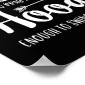 お前のフード祈が飲み込めるほど神聖な ポスター (角)