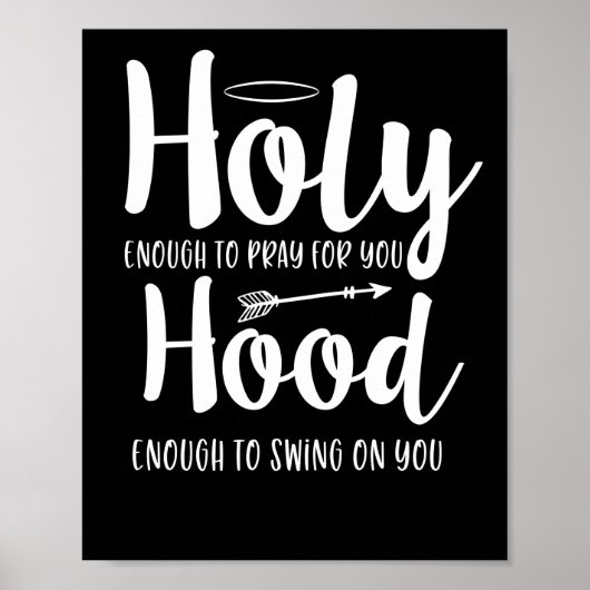 お前のフード祈が飲み込めるほど神聖な ポスター (正面)