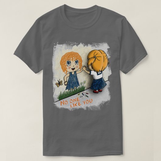 お前のブロンドに似た者はいない1 Tシャツ (デザイン正面)