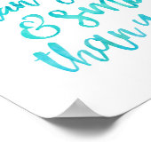 お前のプリントよ信じり勇敢だ ポスター (角)