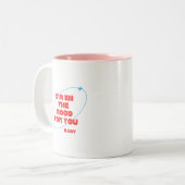 お前のベビー ツートーンマグカップ (正面左)