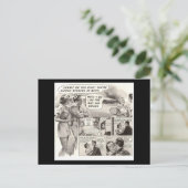 お前のペニスの恥だ！レトロ広告 ポストカード (スタンド正面)