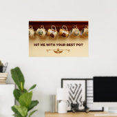 お前のポットで殴最高のれ ポスター (ホームオフィス)