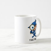 お前のマグが見える コーヒーマグカップ (正面右)