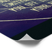 お前のランニング後に入れ ポスター (角)