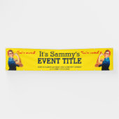 お前のロージー·パーソナライズされたパーティー広告ズだ 横断幕 (横)